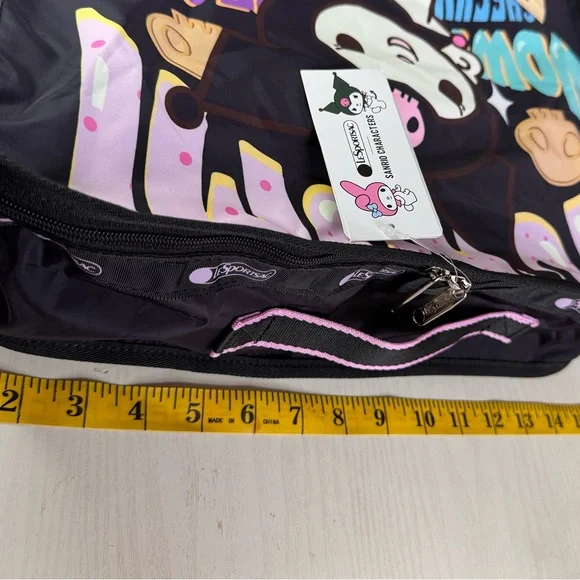 LeSportsac Sanrio Kuromi Travel Cube Organizer Bag - Picture 7 of 8